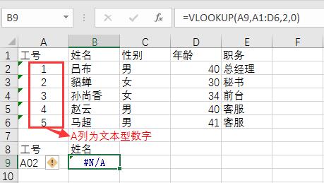 数字格式错误