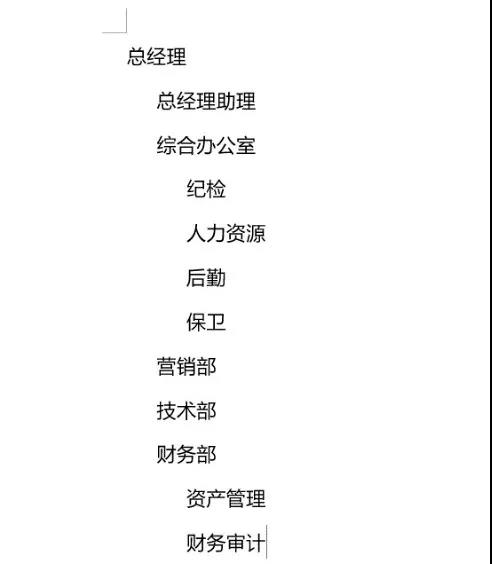 缩进效果